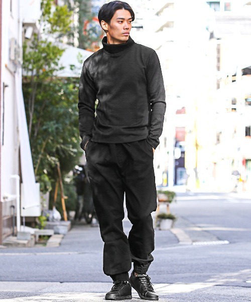 LUXSTYLE(ラグスタイル)の「ビッグサイズデニムジョガーパンツ BIG 大きいサイズ 2L 3L 4L 5L(デニムパンツ・メンズ・ブルー系その他/インディゴブルー/ブラック・2L/3L/4L/5L)」の7枚目の写真
