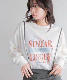 LOWRYS FARM | カコウプリントＴＬＳ291616(Tシャツ/カットソー)