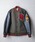 HOUSTON�i�q���[�X�g���j�́u�yT7�z�yHOUSTON�zMELTON AWARD JACKET�iBEER�j/ �����g�� �A���[�h �W���P�b�g �r�[�� 51274�i�X�^�W�����j�v�b�I���[�u�h���u