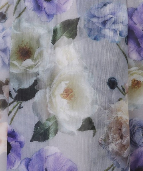 couture brooch（クチュールブローチ）の「【大人可愛い・きれいめ】Springオーガンフルールスカート（スカート・レディース・ブラック系/ライトグレー系/ベージュ系その他・36/38/40/42）」の4枚目の写真