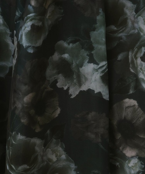 couture brooch（クチュールブローチ）の「【大人可愛い・きれいめ】Springオーガンフルールスカート（スカート・レディース・ブラック系/ライトグレー系/ベージュ系その他・36/38/40/42）」の12枚目の写真