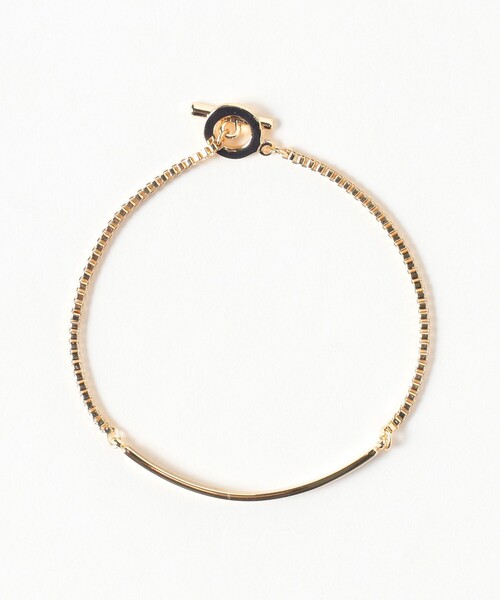 B:MING by BEAMS(ビーミングバイビームス)の「カーブ ブレス(ブレスレット・レディース・ゴールド/シルバー・ONE SIZE)」の6枚目の写真