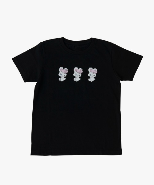 kaorinomori(カオリノモリ)の「kaorinomori kaori×foxy TシャツS / カオリノモリ(Tシャツ/カットソー・レディース・ブラック/ホワイト・SMALL)」の5枚目の写真
