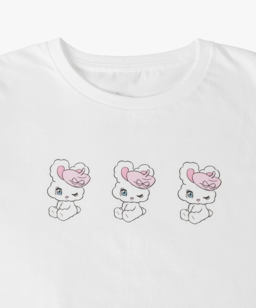 kaorinomori(カオリノモリ)の「kaorinomori kaori×foxy TシャツS / カオリノモリ(Tシャツ/カットソー・レディース・ブラック/ホワイト・SMALL)」の13枚目の写真