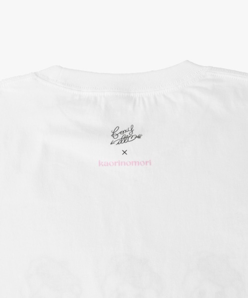 kaorinomori(カオリノモリ)の「kaorinomori kaori×foxy TシャツS / カオリノモリ(Tシャツ/カットソー・レディース・ブラック/ホワイト・SMALL)」の14枚目の写真