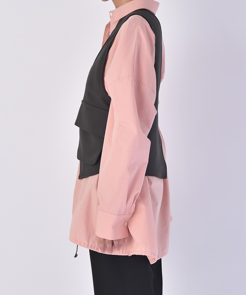 AKTE（アクテ）の「アシンメトリーベスト（ベスト・レディース・ブラック/チャコール・FREE）」の22枚目の写真