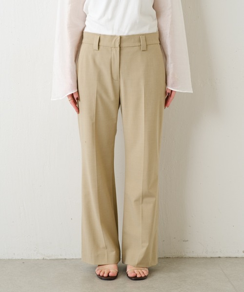 PROVOKE (プロヴォーク)の「PROVOKE/センタープレススラックス/セットアップ可(スラックス・レディース・ベージュ・36)」の10枚目の写真