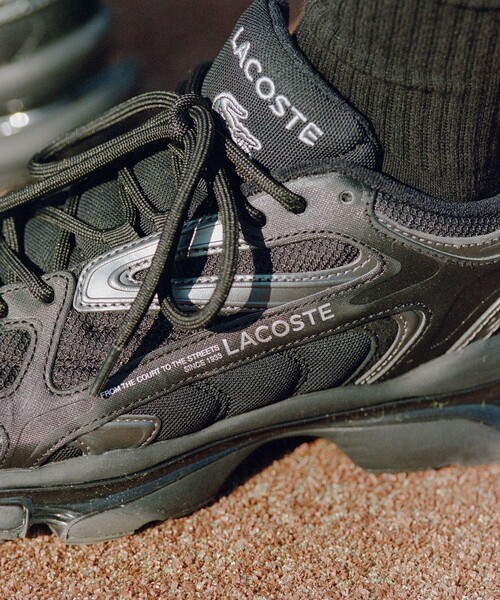 LACOSTE（ラコステ）の「【LACOSTE for ADAM ET ROPE'】 L003 2K24（スニーカー・メンズ・ブラック・43/42/41/44）」の4枚目の写真