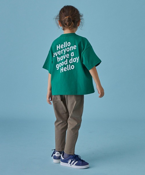 FOV(フォブ)の「フォブ HELLO Tシャツ(Tシャツ/カットソー・キッズ・ホワイト/グリーン/ブラック・XL/M/L/S)」の11枚目の写真