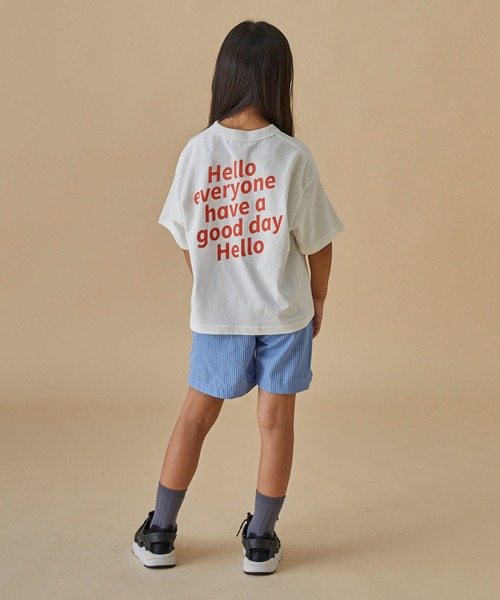 FOV(フォブ)の「フォブ HELLO Tシャツ(Tシャツ/カットソー・キッズ・ホワイト/グリーン/ブラック・XL/M/L/S)」の12枚目の写真
