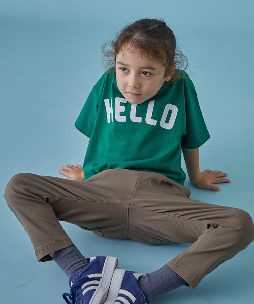 FOV(フォブ)の「フォブ HELLO Tシャツ(Tシャツ/カットソー・キッズ・ホワイト/グリーン/ブラック・XL/M/L/S)」の13枚目の写真