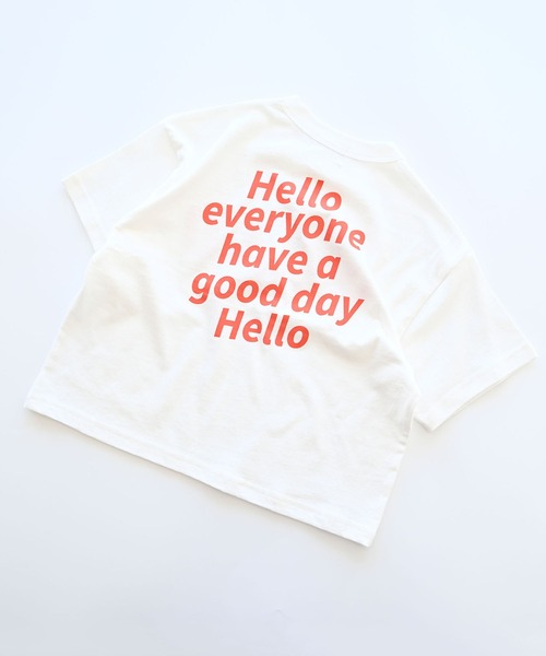 FOV(フォブ)の「フォブ HELLO Tシャツ(Tシャツ/カットソー・キッズ・ホワイト/グリーン/ブラック・XL/M/L/S)」の15枚目の写真