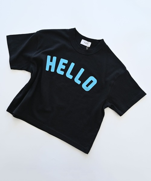 FOV(フォブ)の「フォブ HELLO Tシャツ(Tシャツ/カットソー・キッズ・ホワイト/グリーン/ブラック・XL/M/L/S)」の18枚目の写真