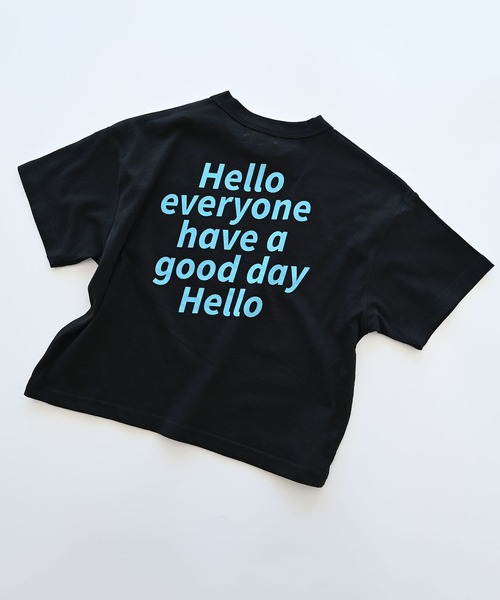 FOV(フォブ)の「フォブ HELLO Tシャツ(Tシャツ/カットソー・キッズ・ホワイト/グリーン/ブラック・XL/M/L/S)」の19枚目の写真