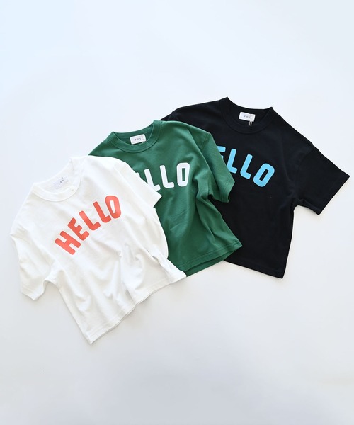 FOV(フォブ)の「フォブ HELLO Tシャツ(Tシャツ/カットソー・キッズ・ホワイト/グリーン/ブラック・XL/M/L/S)」の20枚目の写真
