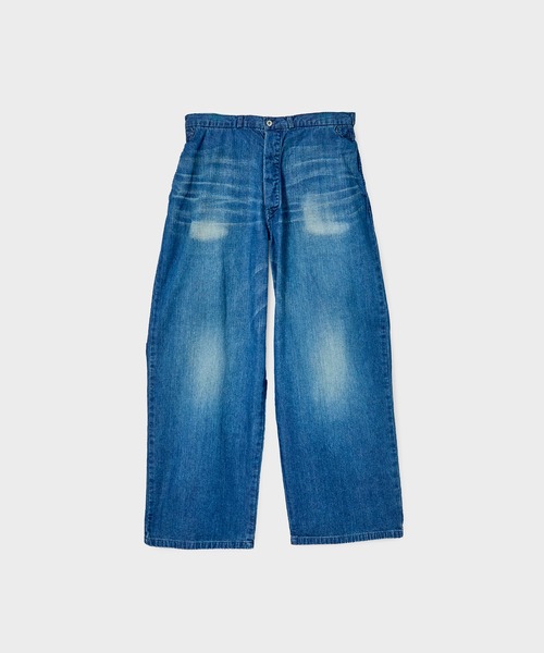 美品23SS MARKA マーカ デニム パンツ 青 828P▲ 美品23SS MARKA マーカ デニム パンツ 青 828P△ MARKAWARE (マーカ