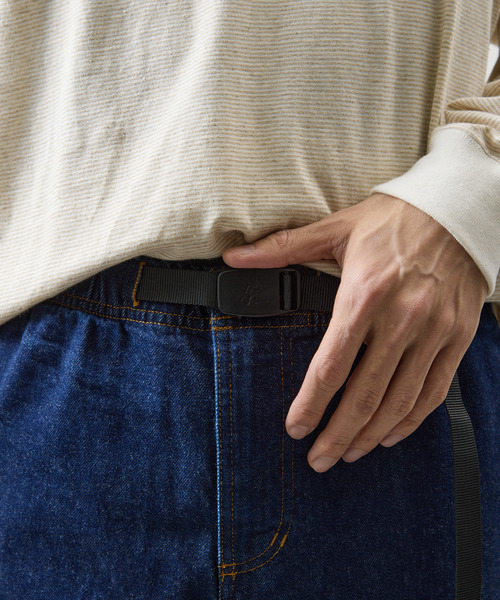 And A（アンドエー）の「Gramicci グラミチ / STRETCH DENIM REGULAR FIT PANT ストレッチデニムパンツ レギュラーフィットパンツ / GMP5-SJP13（デニムパンツ・メンズ・ライトインディゴブルー/ダークインディゴブルー/ワンウォッシュ・X-LARGE/LARGE/MEDIUM/SMALL）」の7枚目の写真