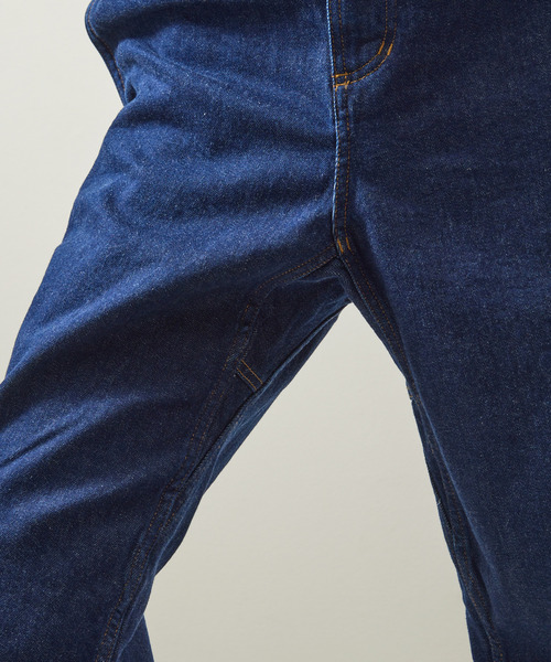 And A（アンドエー）の「Gramicci グラミチ / STRETCH DENIM REGULAR FIT PANT ストレッチデニムパンツ レギュラーフィットパンツ / GMP5-SJP13（デニムパンツ・メンズ・ライトインディゴブルー/ダークインディゴブルー/ワンウォッシュ・X-LARGE/LARGE/MEDIUM/SMALL）」の10枚目の写真