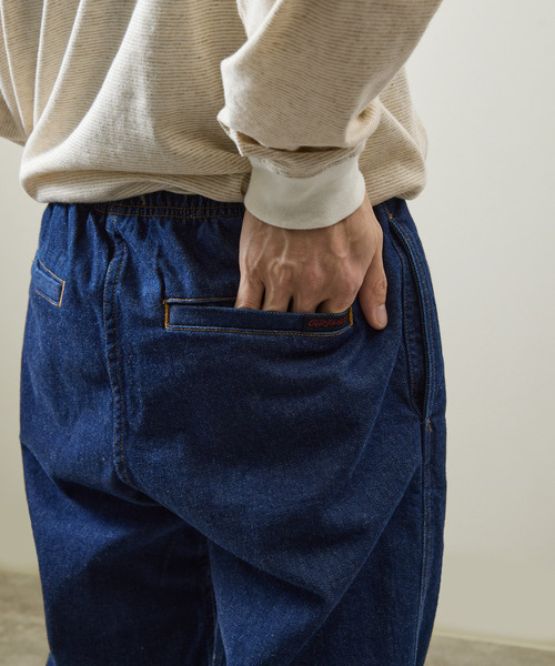 And A（アンドエー）の「Gramicci グラミチ / STRETCH DENIM REGULAR FIT PANT ストレッチデニムパンツ レギュラーフィットパンツ / GMP5-SJP13（デニムパンツ・メンズ・ライトインディゴブルー/ダークインディゴブルー/ワンウォッシュ・X-LARGE/LARGE/MEDIUM/SMALL）」の12枚目の写真