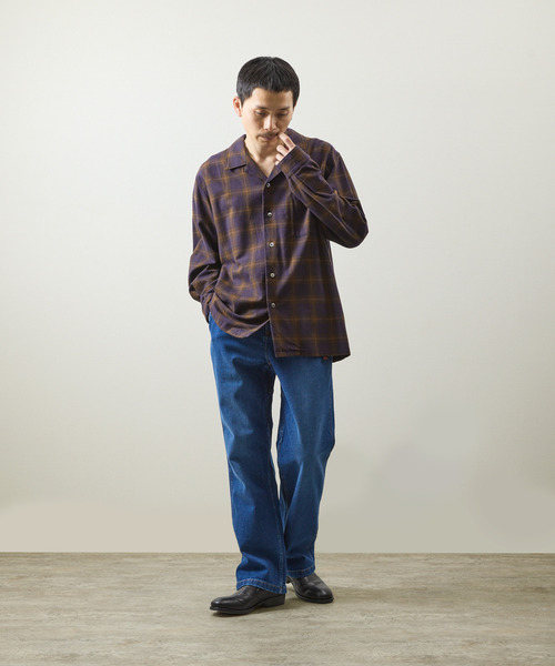 And A（アンドエー）の「Gramicci グラミチ / STRETCH DENIM REGULAR FIT PANT ストレッチデニムパンツ レギュラーフィットパンツ / GMP5-SJP13（デニムパンツ・メンズ・ライトインディゴブルー/ダークインディゴブルー/ワンウォッシュ・X-LARGE/LARGE/MEDIUM/SMALL）」の15枚目の写真