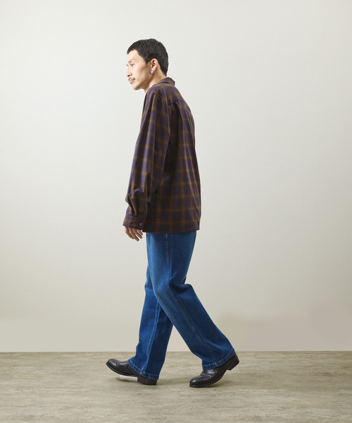 And A（アンドエー）の「Gramicci グラミチ / STRETCH DENIM REGULAR FIT PANT ストレッチデニムパンツ レギュラーフィットパンツ / GMP5-SJP13（デニムパンツ・メンズ・ライトインディゴブルー/ダークインディゴブルー/ワンウォッシュ・X-LARGE/LARGE/MEDIUM/SMALL）」の16枚目の写真