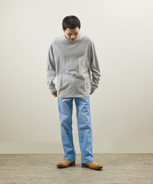 And A（アンドエー）の「Gramicci グラミチ / STRETCH DENIM REGULAR FIT PANT ストレッチデニムパンツ レギュラーフィットパンツ / GMP5-SJP13（デニムパンツ・メンズ・ライトインディゴブルー/ダークインディゴブルー/ワンウォッシュ・X-LARGE/LARGE/MEDIUM/SMALL）」の19枚目の写真