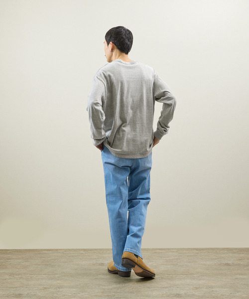 And A（アンドエー）の「Gramicci グラミチ / STRETCH DENIM REGULAR FIT PANT ストレッチデニムパンツ レギュラーフィットパンツ / GMP5-SJP13（デニムパンツ・メンズ・ライトインディゴブルー/ダークインディゴブルー/ワンウォッシュ・X-LARGE/LARGE/MEDIUM/SMALL）」の21枚目の写真