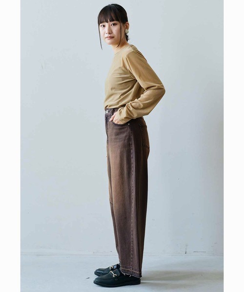 MEDE19F 履きこんだようなオーバーダイバルーンデニム