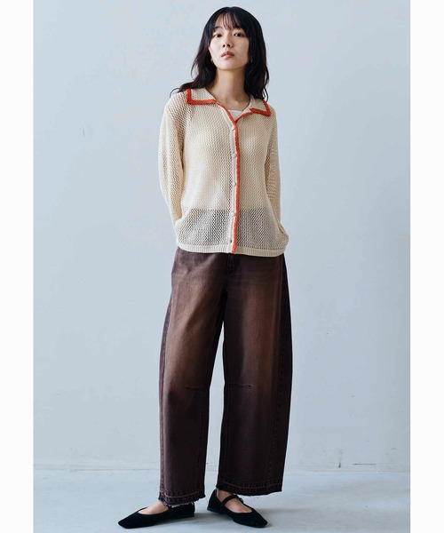 MEDE19F 履きこんだようなオーバーダイバルーンデニム