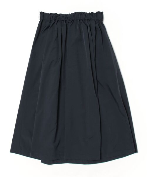 m.f.editorial（エムエフエディトリアル）の「【ストレッチ ウォッシャブル】m.f.エディトリアルレディース Aラインミモレ丈 タック入りスカート（スカート・レディース・ネイビー/グレー系その他2・FREE）」の14枚目の写真