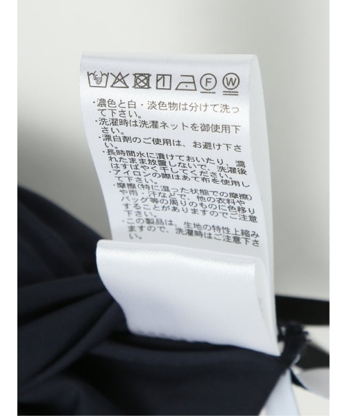 m.f.editorial（エムエフエディトリアル）の「【ストレッチ ウォッシャブル】m.f.エディトリアルレディース Aラインミモレ丈 タック入りスカート（スカート・レディース・ネイビー/グレー系その他2・FREE）」の8枚目の写真