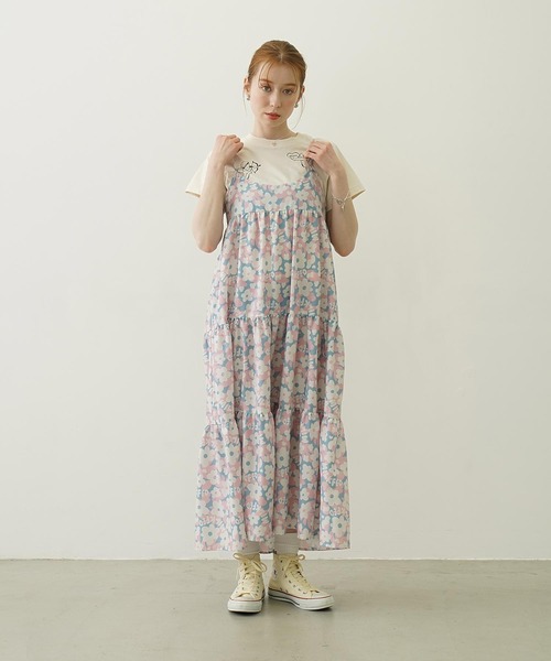 MILKFED.(ミルクフェド)の「ANGEL COMPACT S/S TEE(Tシャツ/カットソー・レディース・チャコール/ライトパープル/オフホワイト・S/M)」の18枚目の写真