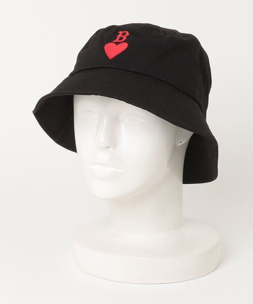 MLB Korea Heart Bucket Hat 3AHTH013N バケットハット 日本未発売】MLB KOREA Heart Bucket Hat エムエルビーコリア