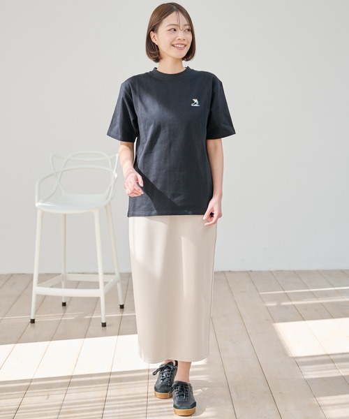 Arnold Palmer(アーノルドパーマー)の「ハイストレッチ ナロー スカート(スカート・レディース・ライトベージュ/ブラック・L/M/S)」の10枚目の写真