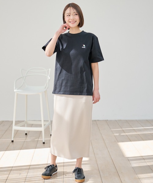 Arnold Palmer(アーノルドパーマー)の「ハイストレッチ ナロー スカート(スカート・レディース・ライトベージュ/ブラック・L/M/S)」の11枚目の写真