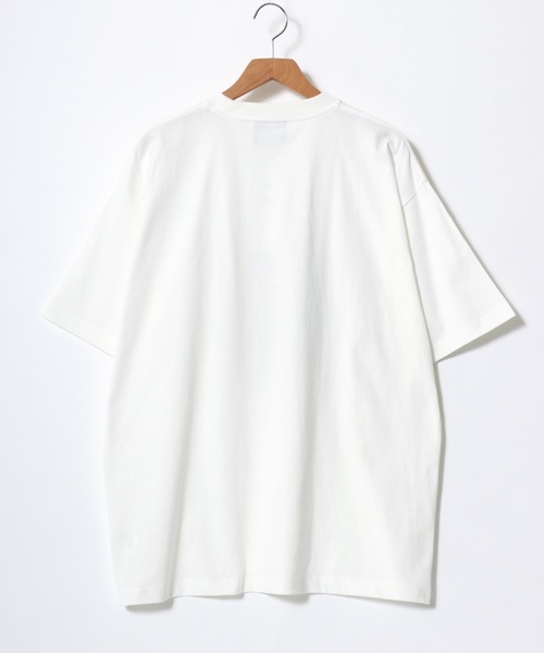 Lee（リー）の「Lee/リー BULLDOG SS TEE/オーバーサイズ ブルドッグ アニマル プリント ロゴ ワンポイント 半袖Tシャツ/レディース メンズ（Tシャツ/カットソー・レディース・ホワイト/ネイビー・M/L/XL）」の7枚目の写真