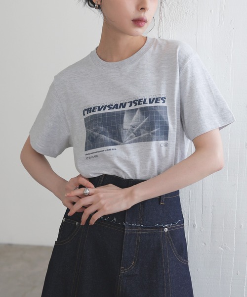 ロゴプリントcrevisT（Tシャツ/カットソー）｜LIAN（リアン）の