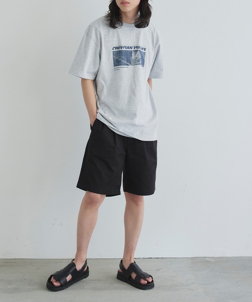 LIAN(リアン)の「ロゴプリントcrevisT(Tシャツ/カットソー・レディース・ピンク/ネイビー/グレー/オフホワイト・0/1)」の20枚目の写真
