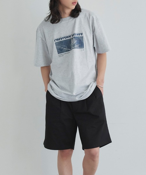 LIAN(リアン)の「ロゴプリントcrevisT(Tシャツ/カットソー・レディース・ピンク/ネイビー/グレー/オフホワイト・0/1)」の21枚目の写真
