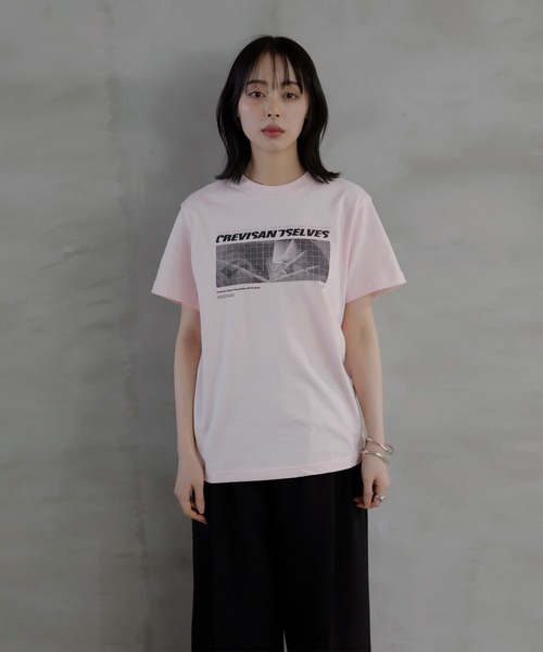 ロゴプリントJERSEY Tシャツ セール】Future Link ロゴプリントTシャツ（Tシャツ/カットソー