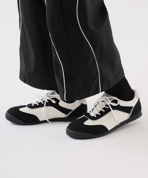 Theater code（シアターコード）の「Global Soft Sole All Match Shoes / グローバルソフトソールオールマッチシューズ（スニーカー・メンズ・グレー/ホワイト・26.5/27）」の2枚目の写真