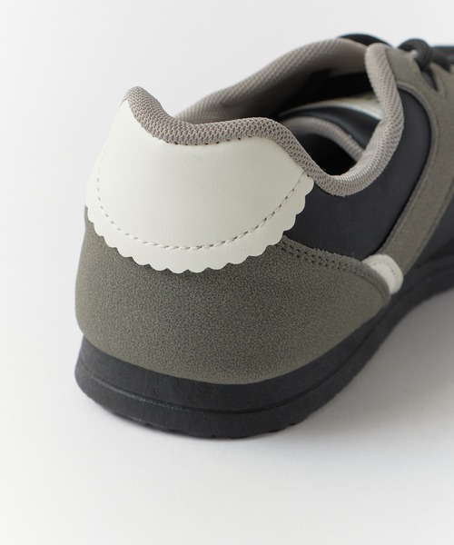 Theater code（シアターコード）の「Global Soft Sole All Match Shoes / グローバルソフトソールオールマッチシューズ（スニーカー・メンズ・グレー/ホワイト・26.5/27）」の10枚目の写真