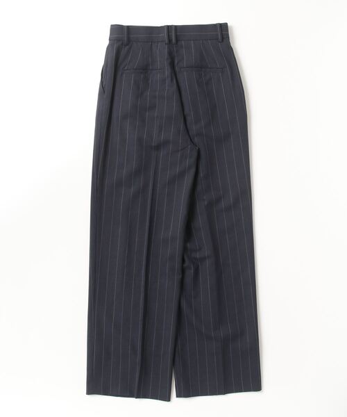 TODAYFUL(トゥデイフル)の「TODAYFUL Stripe Tuck Trousers 12510702(スラックス・レディース・インディゴブルー・36/38)」の2枚目の写真