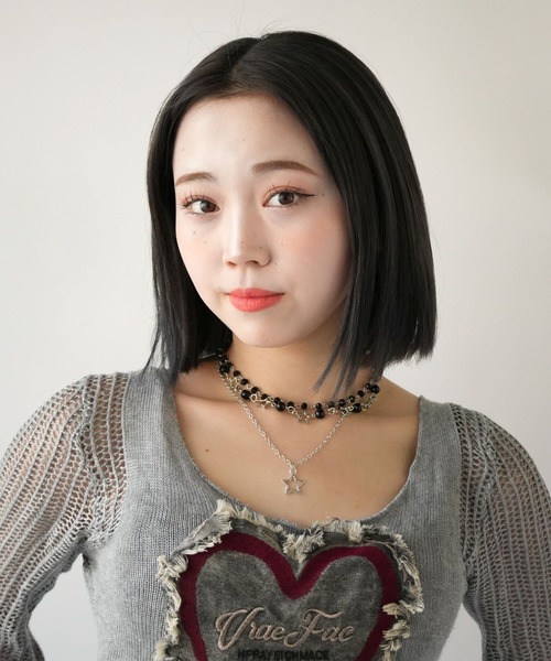 Port（ポート）の「【 Port / ポート 】 3個セット Y2K グランジ モチーフ ネックレス（ネックレス・レディース・ブラック系その他2/ブラック系その他/シルバー/ブラック・FREE）」の20枚目の写真