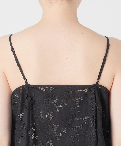 TICCA（ティッカ）の「別注【TICCA / ティッカ】フラワーレースキャミ（シャツ/ブラウス・レディース・ブラック/ブラウン・FREE）」の19枚目の写真