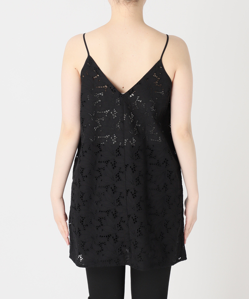 セール】別注【TICCA / ティッカ】フラワーレースキャミ（シャツ