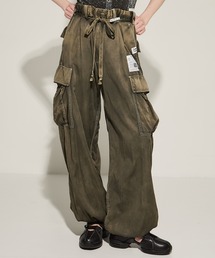 Maison MIHARA YASUHIRO | 【MIHARA YASUHIRO/ミハラヤスヒロ】C/R SATIN CARGO PANTS/サテンカーゴパンツ(カーゴパンツ)