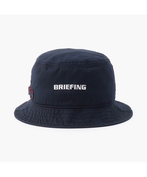 BRIEFING（ブリーフィング）の「【BRIEFING GOLF／ブリーフィングゴルフ】BASIC HAT（ハット・メンズ・ブラック/ホワイト/ネイビー/オリーブ/ベージュ・FREE）」の7枚目の写真