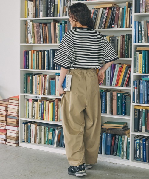 PENNEYS/ペニーズ 別注 THE FOX ロゴ ワッペン刺繍 ボーダーTシャツ