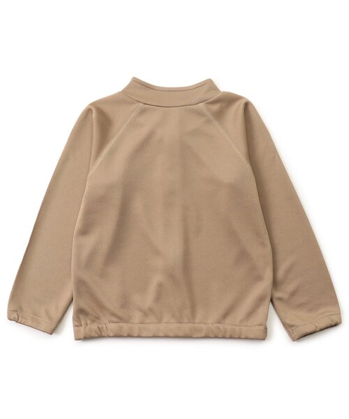 Ampersand（アンパサンド）の「【UVカット/ジュニア対応】プールサイドブルゾン（ラッシュガード・キッズ・ネイビー/パープル/ブラウン/アイボリー・80/90/100/110/120/130/140）」の8枚目の写真